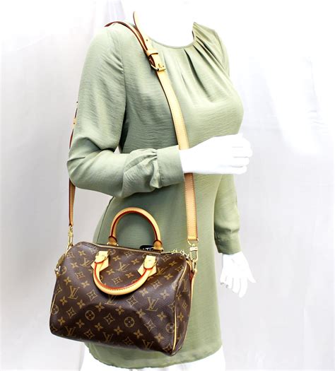 louis vuitton speedy 25 bandoulière monogram|louis vuitton speedy 30 new.